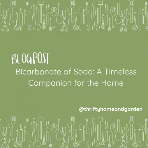 BLOG POST. Bicarbonate of Soda: A Timeless Companion for the Home
