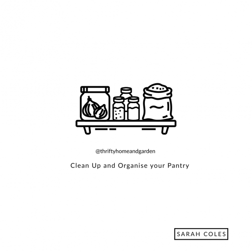 Clean Up and Organise your Pantry