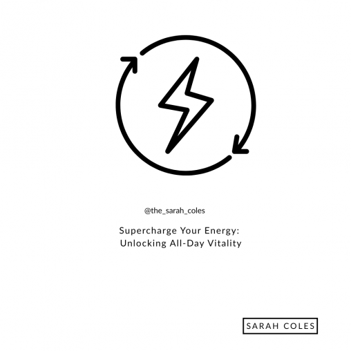 Supercharge Your Energy: Unlocking All-Day Vitality