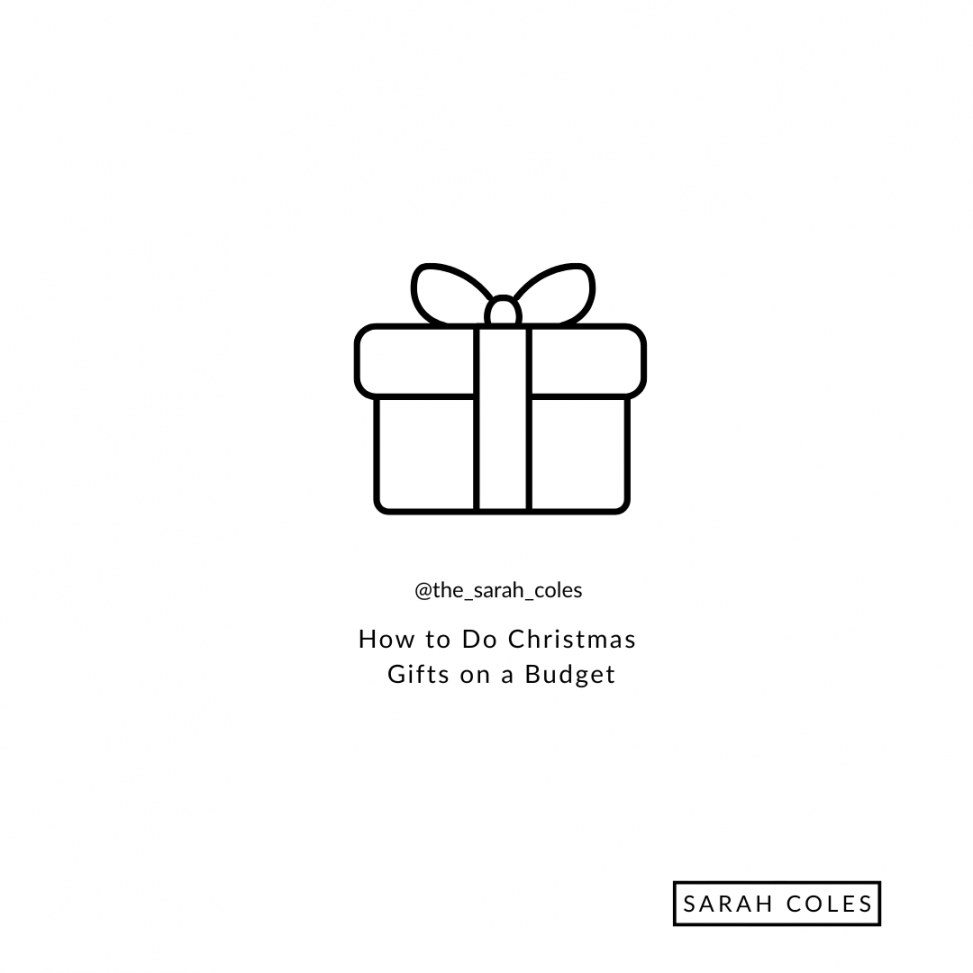 How to Do Christmas Gifts on a Budget