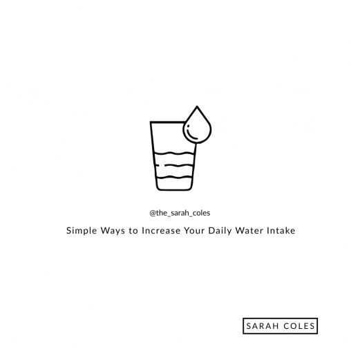 Simple Ways to Increase Your Daily Water Intake