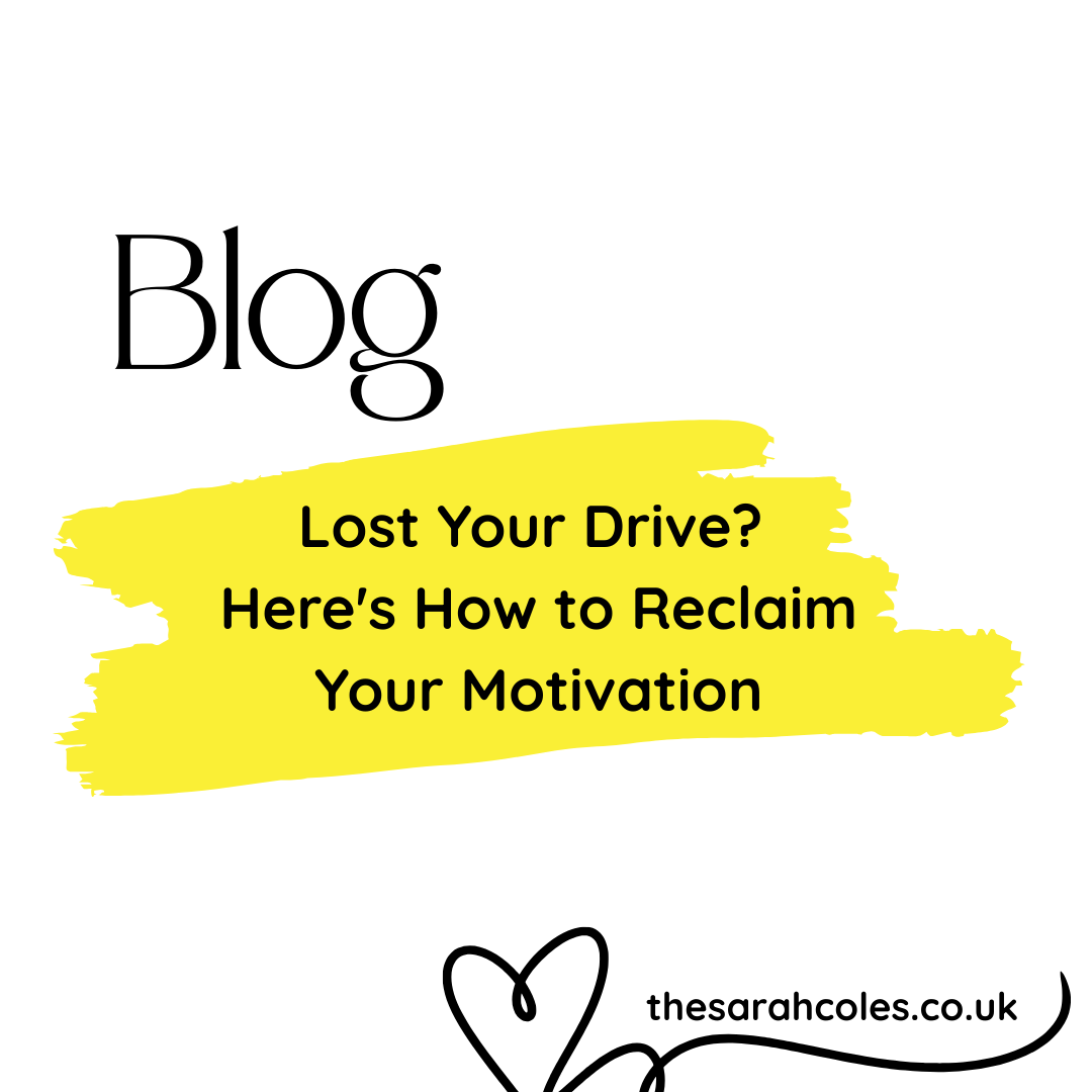 Lost Your Drive? Here's How to Reclaim Your Motivation