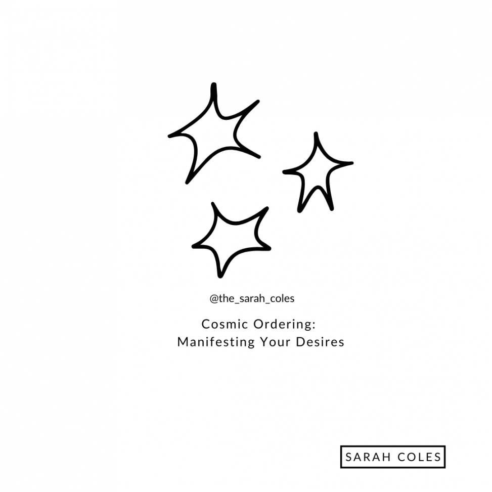Cosmic Ordering: Manifesting Your Desires