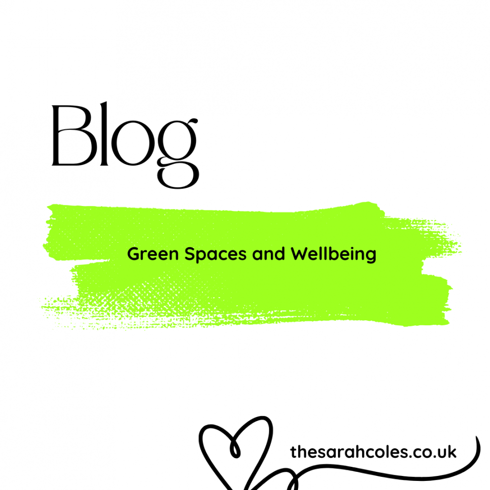 Blog, Green Spaces and Wellbeing
