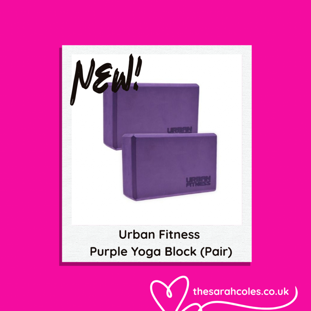 New!
Urban Fitness Purple Yoga Block (pair)
thesarahcoles.co.uk