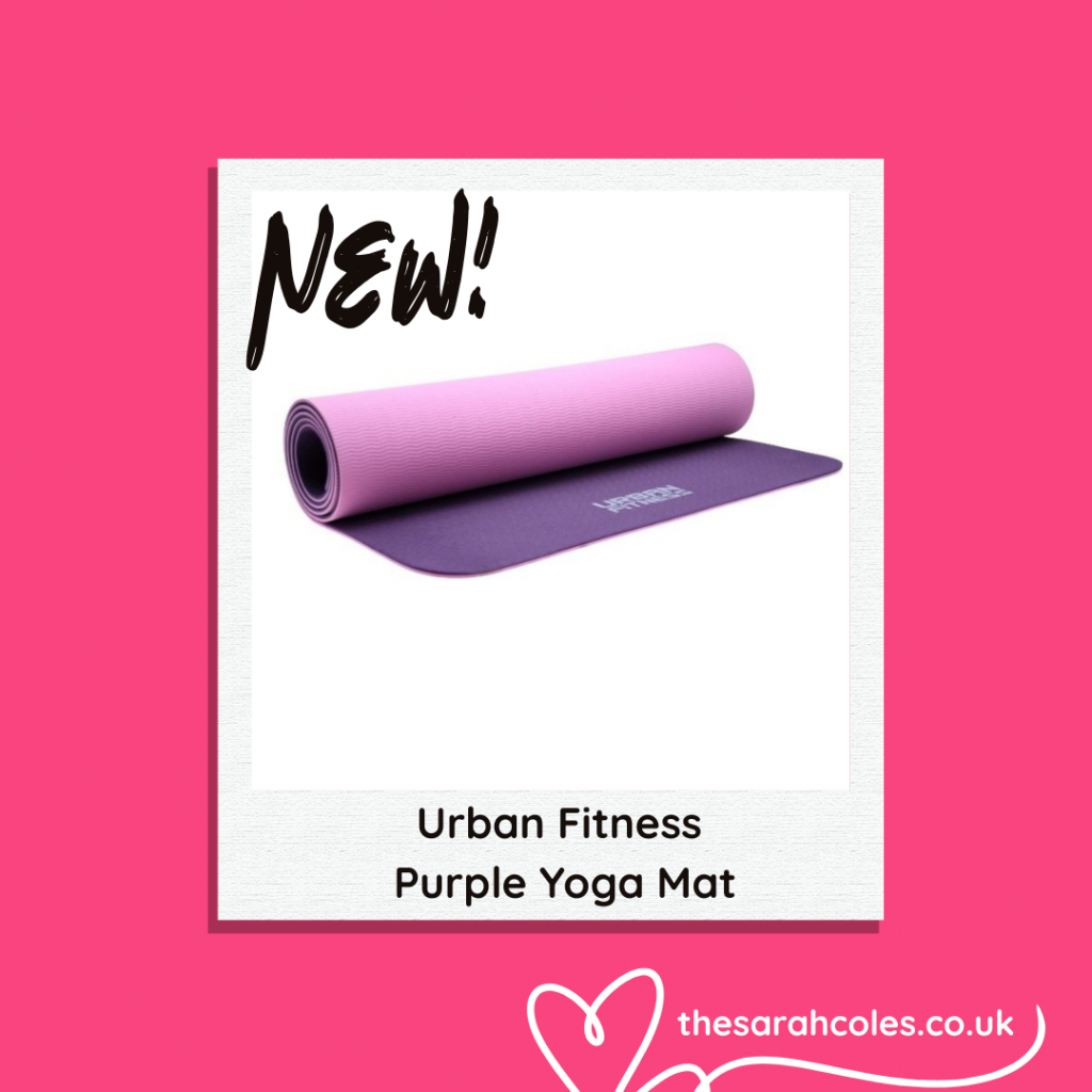 New!
Urban Fitness Purple Yoga Mat
thesarahcoles.co.uk
