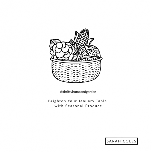 Brighten Your January Table with Seasonal Produce