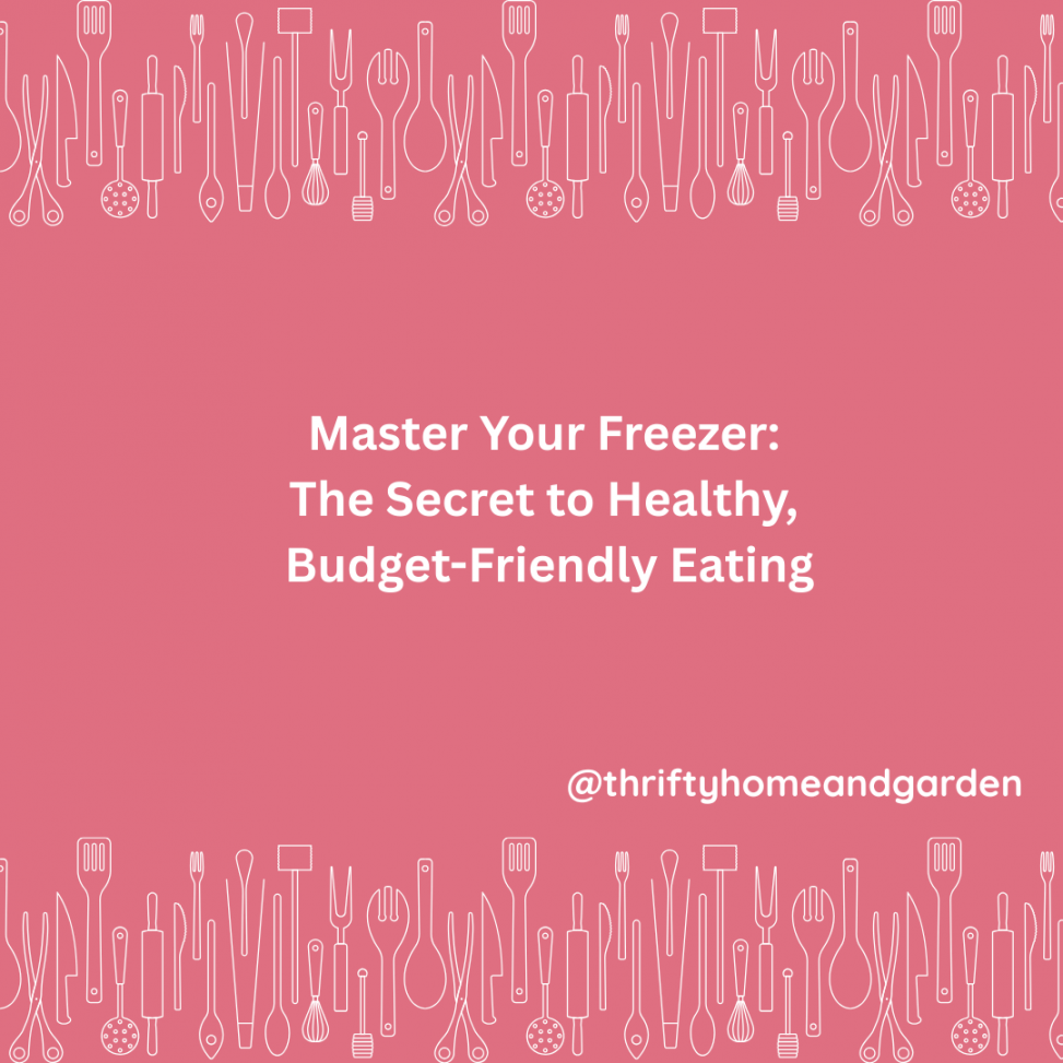 Master Your Freezer: The Secret to Healthy, Budget-Friendly Eating