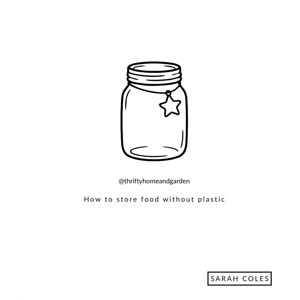 How to store food without plastic
