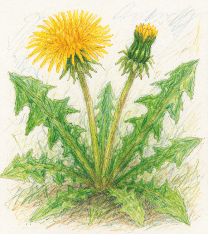 Dandelion -  Taraxacum officinale 