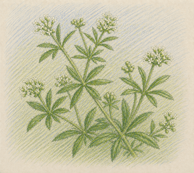 Galium aparine - cleavers