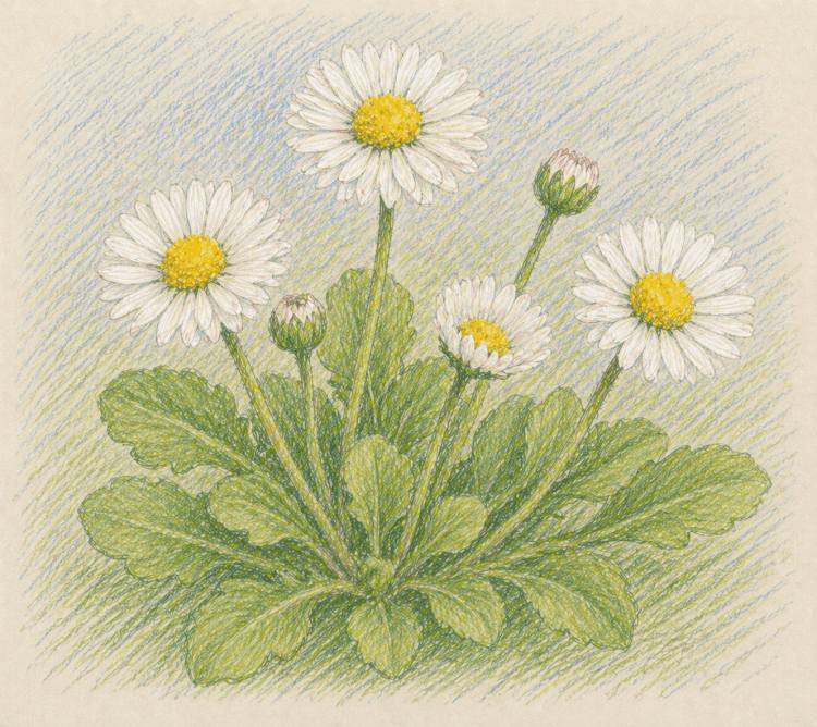 Bellis perennis - Daisy