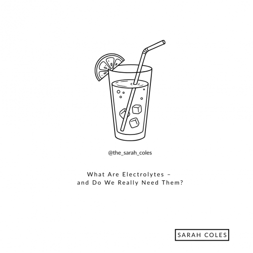 What Are Electrolytes – and Do We Really Need Them?