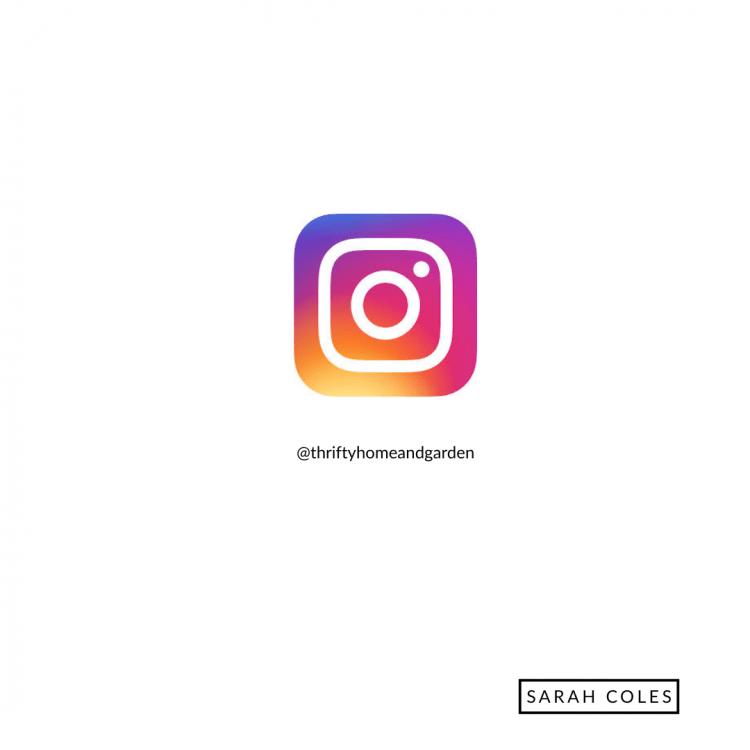 instagram @thriftyhomeandgarden